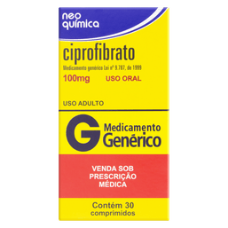 Ciprofibrato 100Mg 30Cprs - Neo (G)
