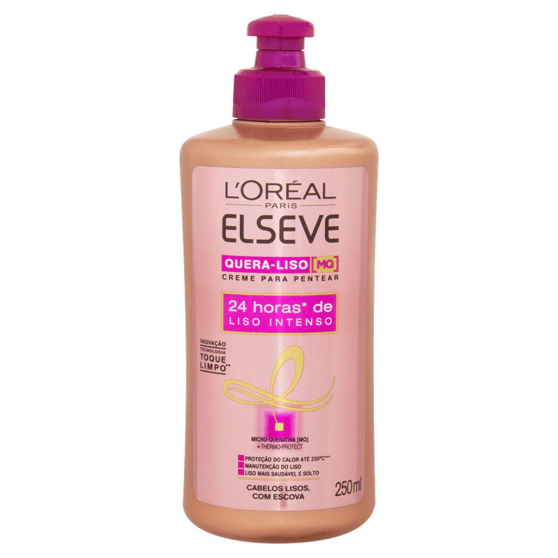 CR PENTEAR ELSEVE QUERATINA LISO 250ML