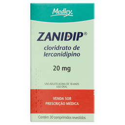 Zanidip 20Mg 30Cprs