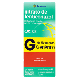 Nitrato de Fenticonazol Genérico Eurofarma 40mg + 7 Aplicadores