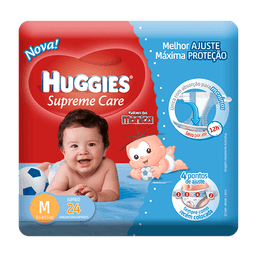 Huggies Fralda Supreme Care Masc M 24 Fr