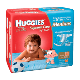 Huggies Fralda Supreme Care Masc Xg 16 Fr