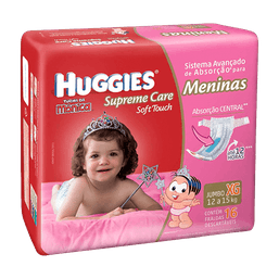 Huggies Fralda Supreme Care Fem Xg 16 Fr