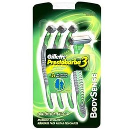 Aparelho Prestobarba 3 Corrida Pb C/4  D