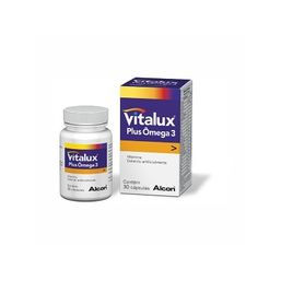 VITALUX PLUS OMEGA 3 30 CPRS  PBM