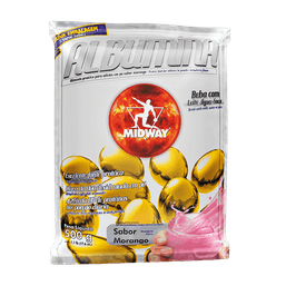 Albumina Midway Morango 500G