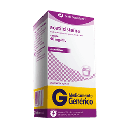 ACETILCISTEINA 40MG XPE ADU 120ML - PRAT (G)@