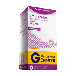 DROPROPIZINA 3MG XPE AD 120ML - PRAT (G)