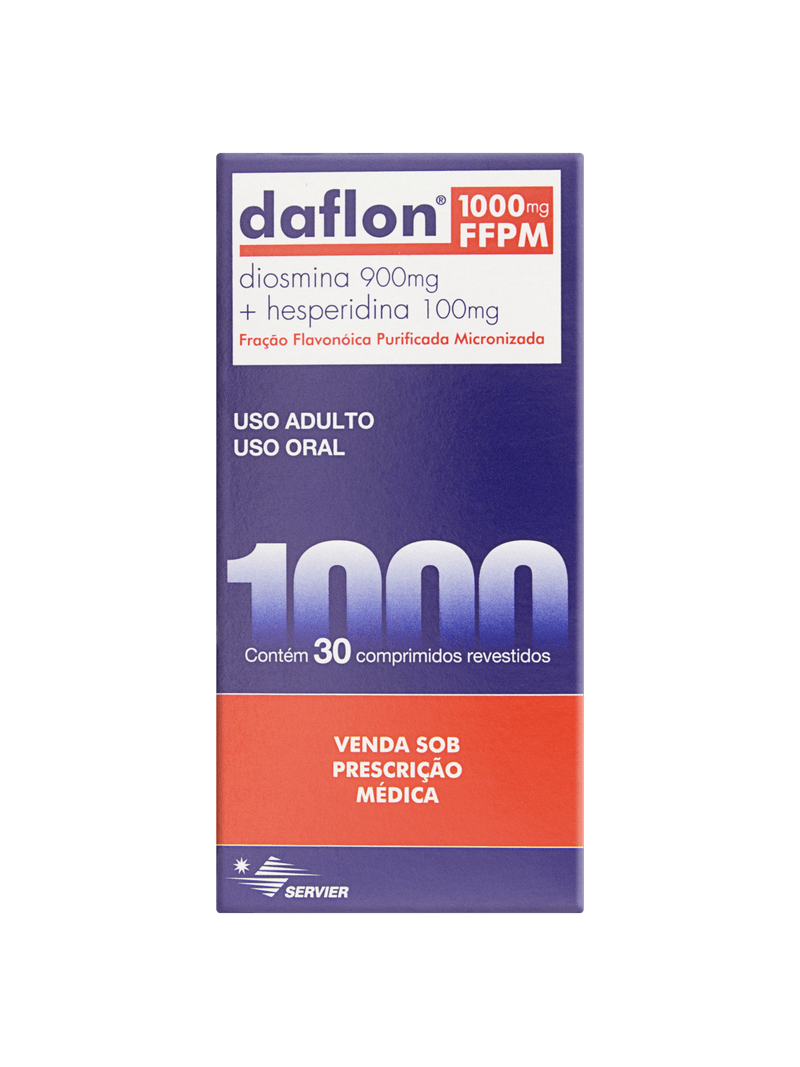 Daflon 1000mg Com 30 Comprimidos - precopopular
