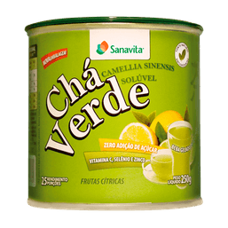 CHA VERDE FRUTAS CITRICAS SANAFIT 250G