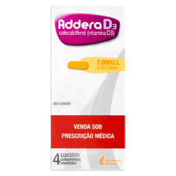 Addera D3 7.000Ui C/4 Cprs