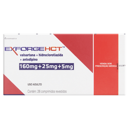 EXFORGE HCT 160/25/5MG 28 CPRS - PBM