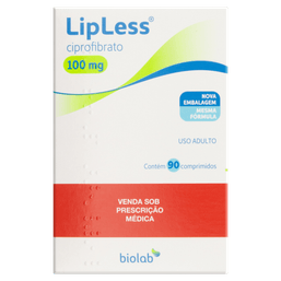 LIPLESS 100MG 90 CPRS - PBM