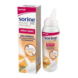Sorine SSC Cloreto de Sódio 0,9% Aché Spray 100ml
