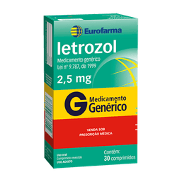 LETROZOL 2,5MG 30CPRS (G)