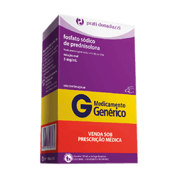 FOSFATO SOD PREDNISO 3MG /ML 120ML - PRAT (G)
