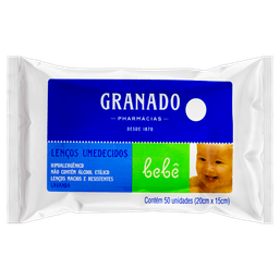 GRANADO BEBE LAVANDA LENCO UMED C/50 @