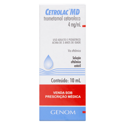 CETROLAC MD SOL OFT 10ML