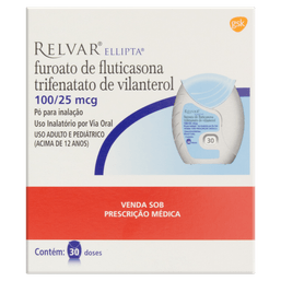 RELVAR ELLIPTA 100/25MCG 30 DOSES - PBM