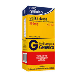 VALSARTANA 160MG 30 CPRS - NEOQ (G)