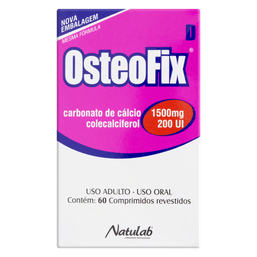 OSTEOFIX D 600MG 60 COMP - NATULAB @