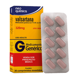 VALSARTANA 320MG 30 CPRS - NEOQ (G)