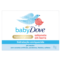 Sabonete Dove Baby Hidratante Enriquecida 75G