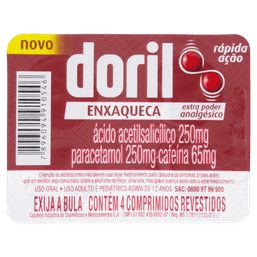 Doril Enxaqueca 4 Cprs