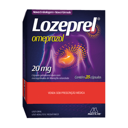 LOZEPREL 20MG 28 CPRS