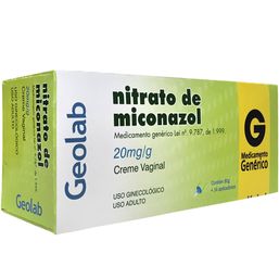 Nit Miconazol Creme Vaginal 80G + 14Aplic - Geo (G)