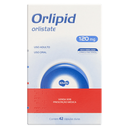 ORLIPID 120MG 42 CAPS - PBM