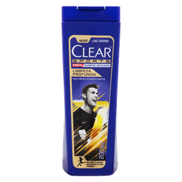 Sh Clear Men Sports Limpeza Profunda 200Ml
