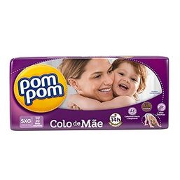 Pom Pom Fralda Colo De Mae Mega Sxg 30 Fr