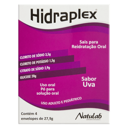 HIDRAPLEX UVA  C/ 4 ENVELOPES