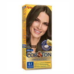 Tintura Cor E Ton Ind 6.1 Louro Escuro Acizentado 50G @