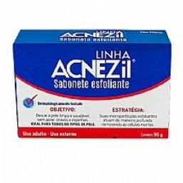 Acnezil Sabonete Esfoliante 90G D