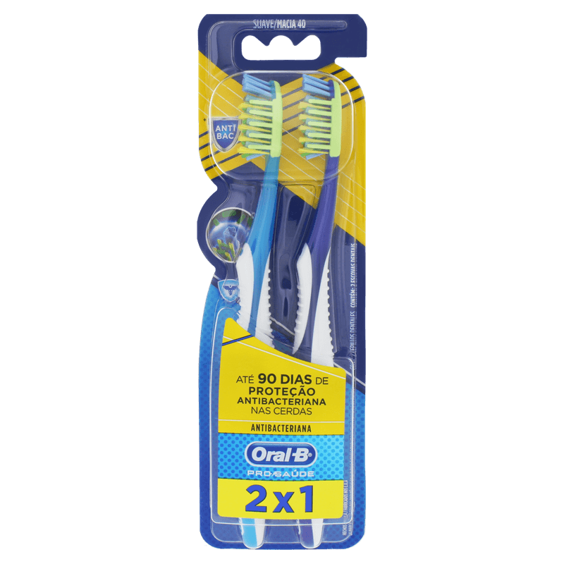 ESC DENTAL ORAL B PRO SAUDE ANTIBACT 40 L2 P1