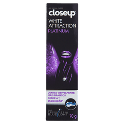 Creme Dental Close Up Platinum White 70G @