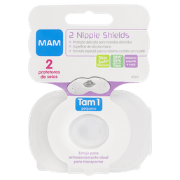 MAM PROTETOR SEIOS TAM 1 SILICONE C/ 2 UN