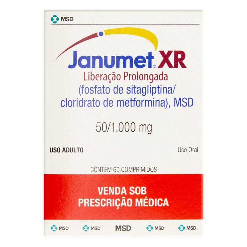 JANUMET XR 50/1000MG 60 CPRS