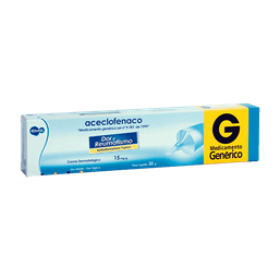ACECLOFENACO CRME 30G - EMS (G) @