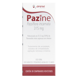 PAZINE 315MG 30 CPRS