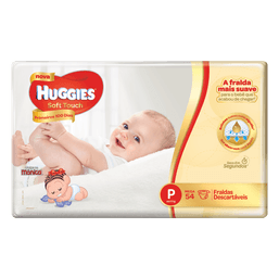 Huggies Fralda Primeiros 100 Dias P 54 Fr