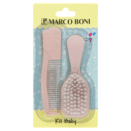MARCO BONI CONJ BABY PENT/ESCOVA ELEFANT 0602B @