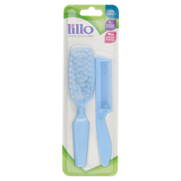 LILLO CONJ ESCOVA/PENTE AZUL 964120