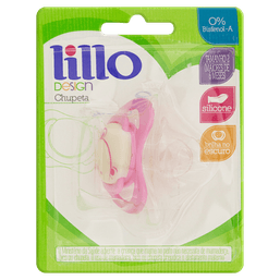 Lillo Chupeta Design Glow N2 Orto Sil Rosa - 618930
