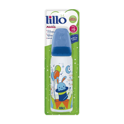 Lillo Mamadeira Magia 240Ml Orto Sil Azul 612321