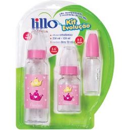 Lillo Kit MamadeiraEvolucao Divertida Rosa 614831