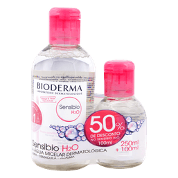 Kit Agua Micelar Sensibio H2O 250Ml+100Ml