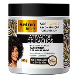Ativador Salon Line Sos Cachos Arginina 500G